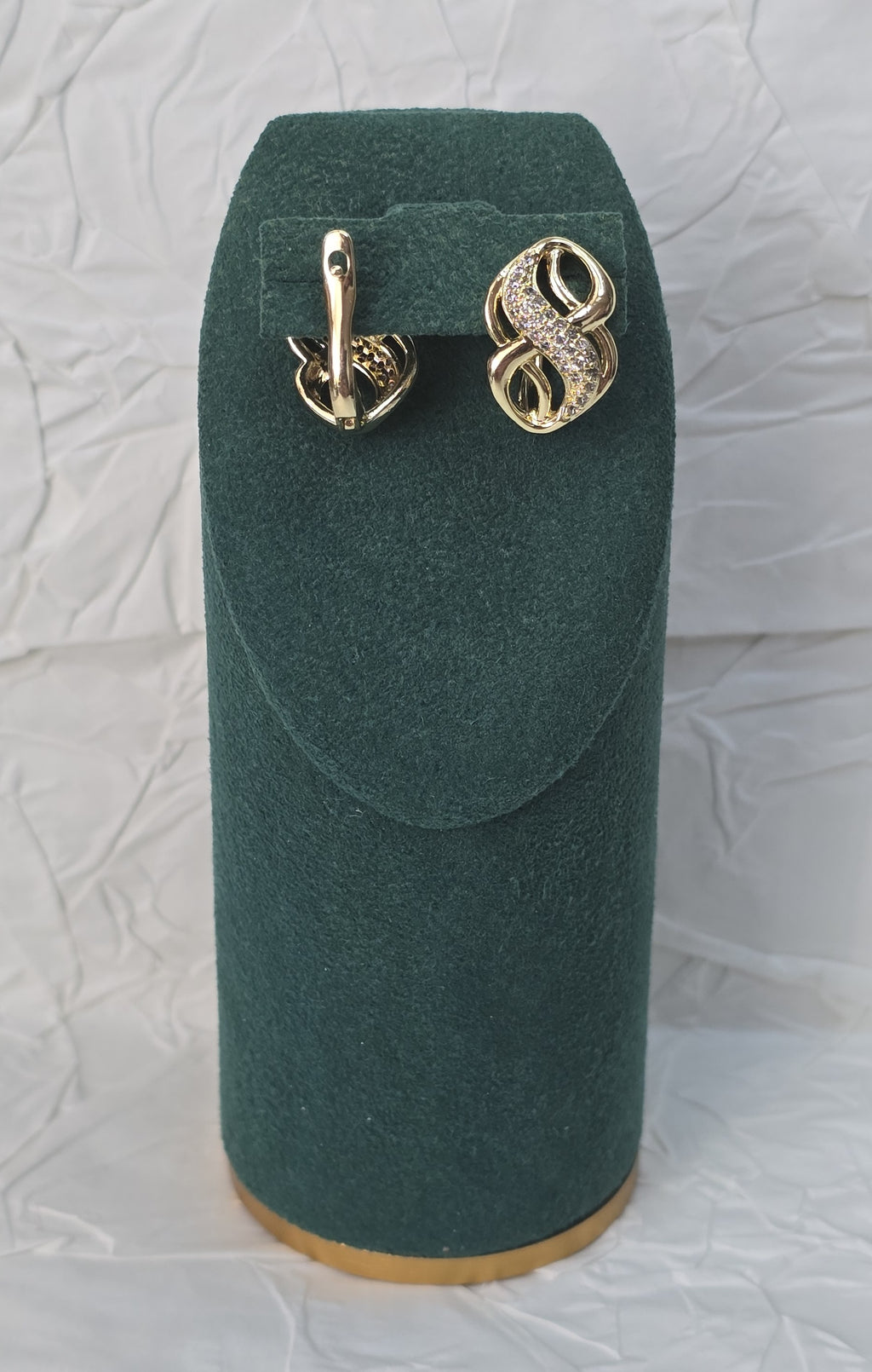 Infinity Grace 14K Gold‑Plated Jewelry Set