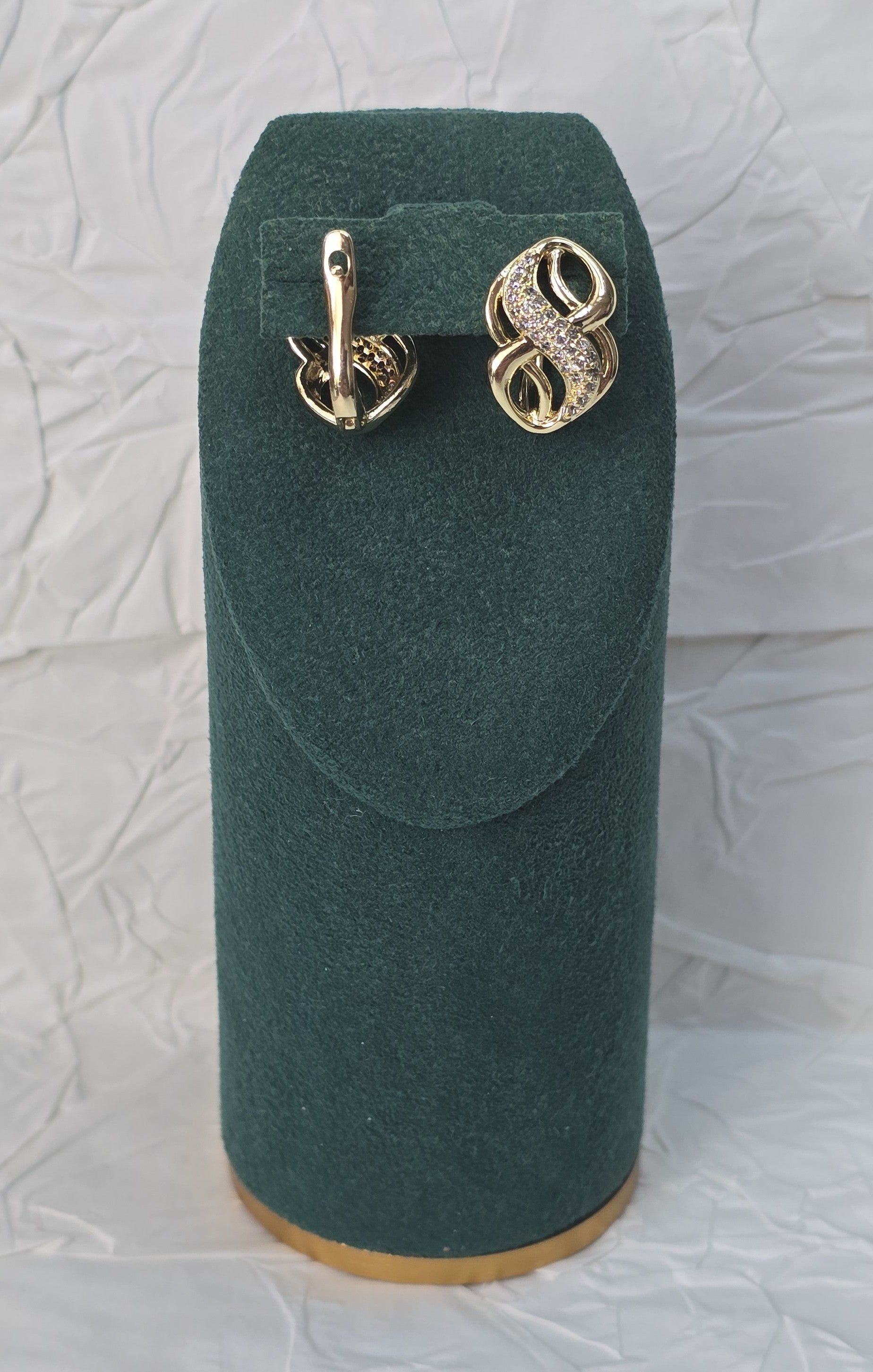Infinity Grace 14K Gold‑Plated Jewelry Set