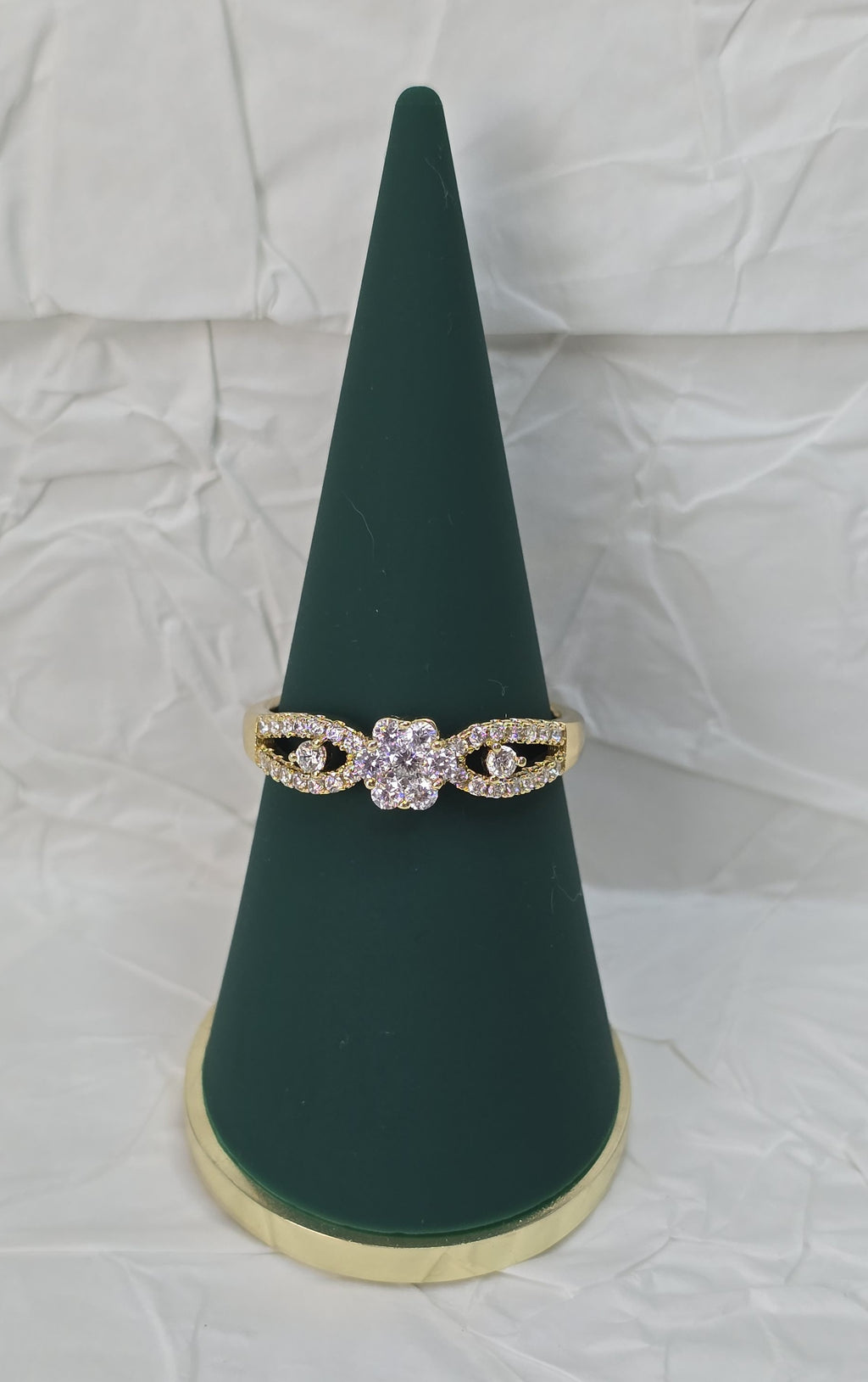 Aurora Blossom 14K Gold‑Plated Jewelry Set