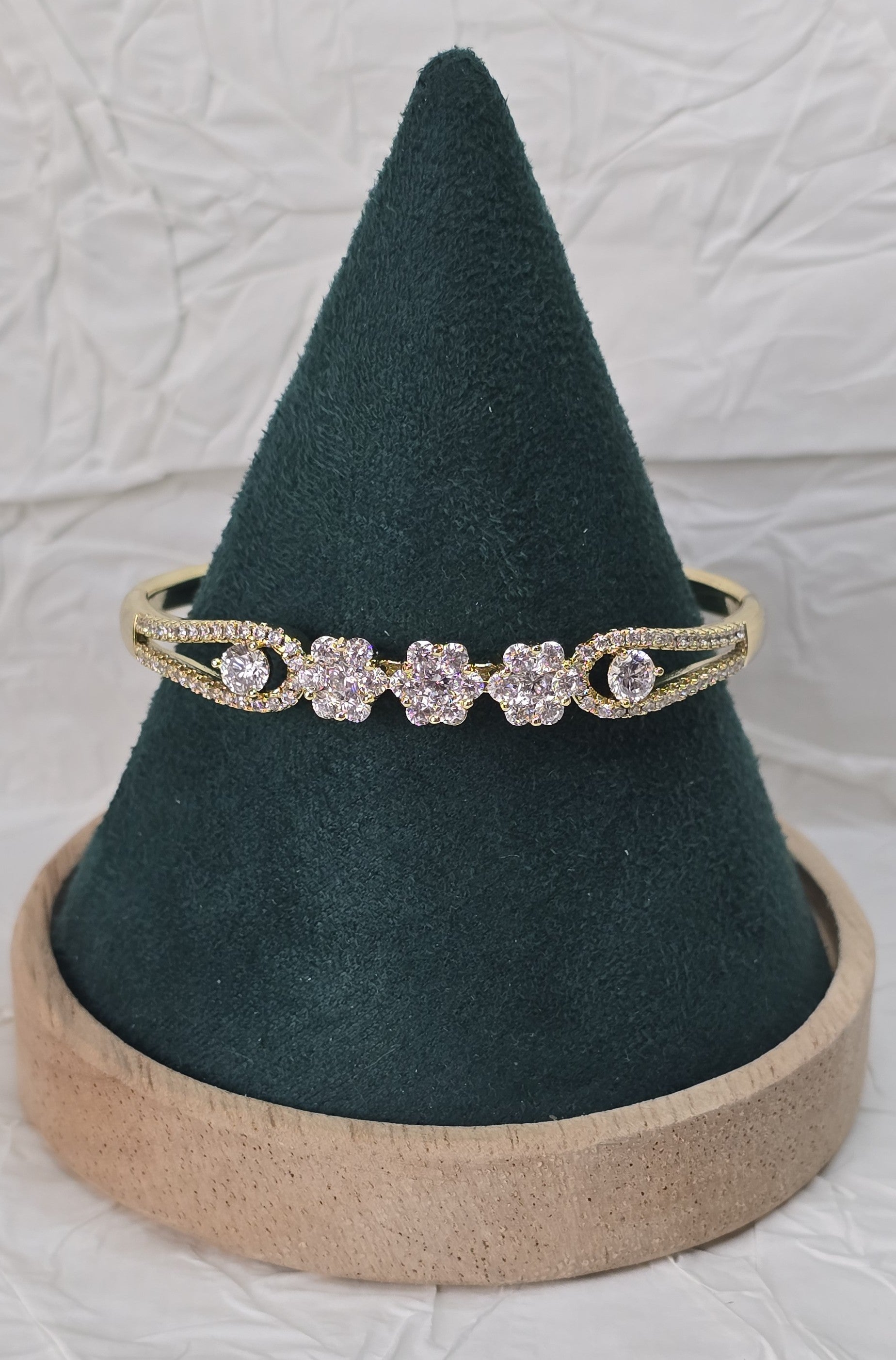 Aurora Blossom 14K Gold‑Plated Jewelry Set