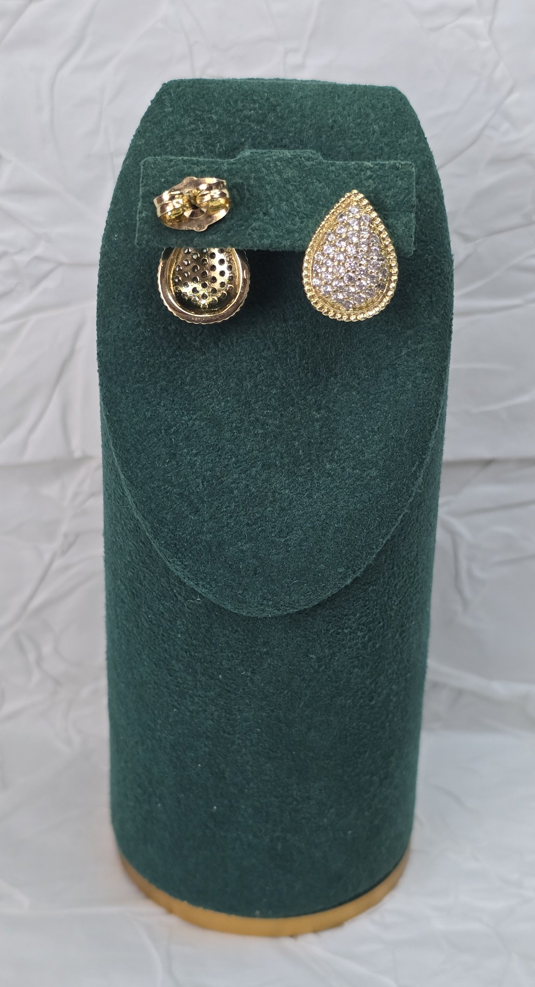 Golden Dewdrop 14K Gold‑Plated Jewelry Set