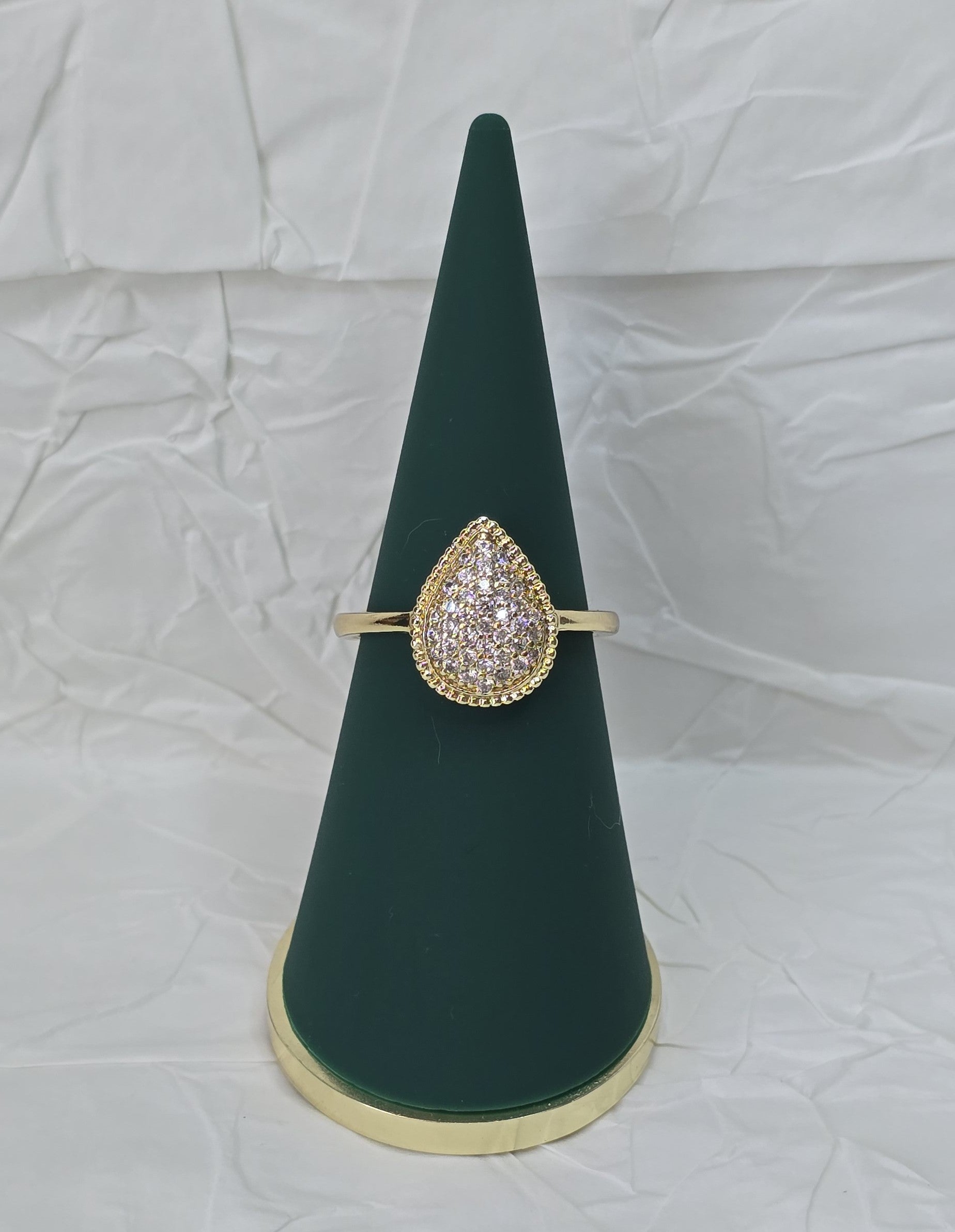 Golden Dewdrop 14K Gold‑Plated Jewelry Set