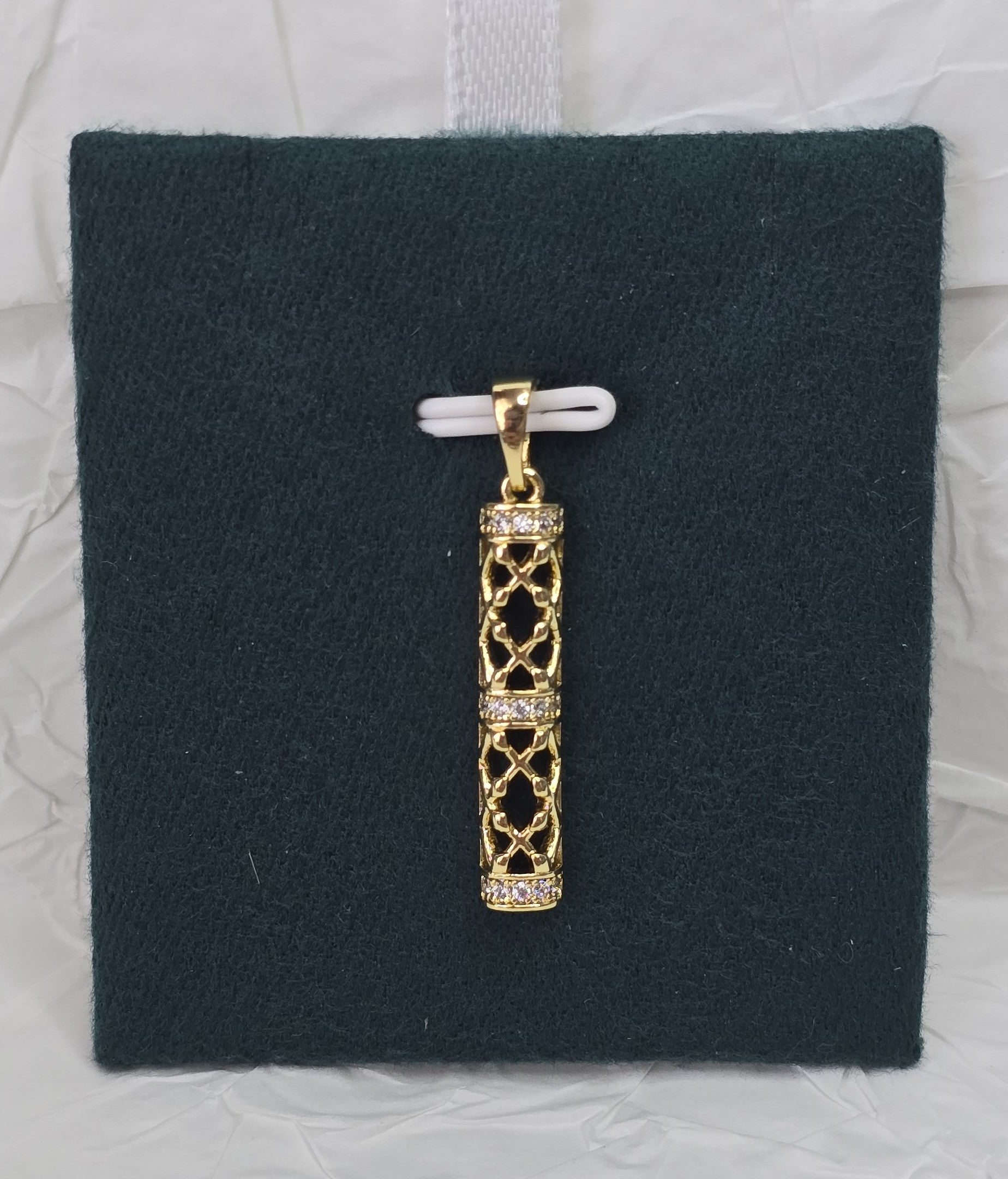 Royal Lattice 14K Gold‑Plated Jewelry Set