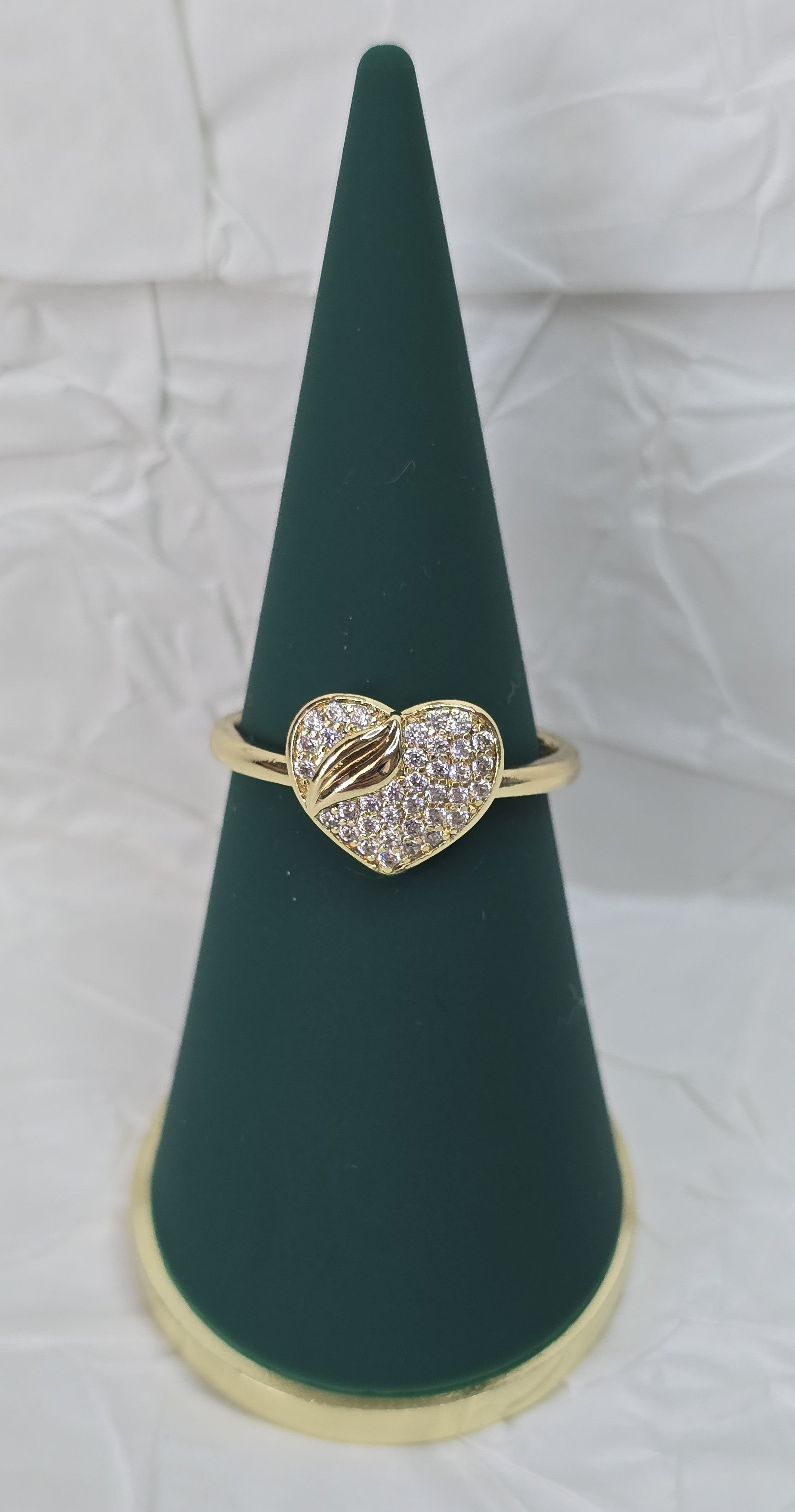 Golden Embrace Heart 14K Gold‑Plated Jewelry Set