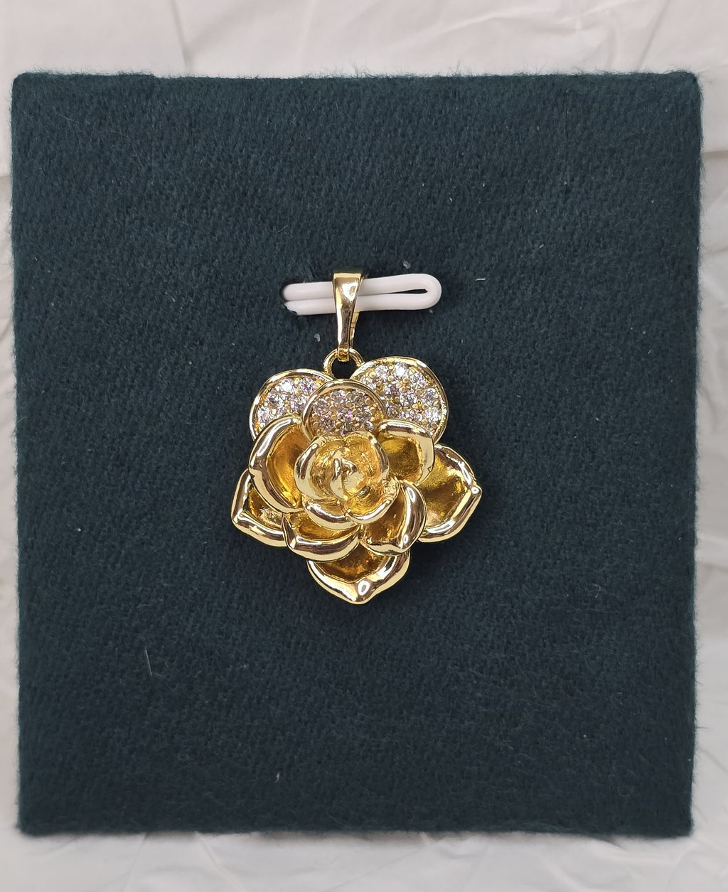 Golden Bloom Rose 14K Gold‑Plated Jewelry Set