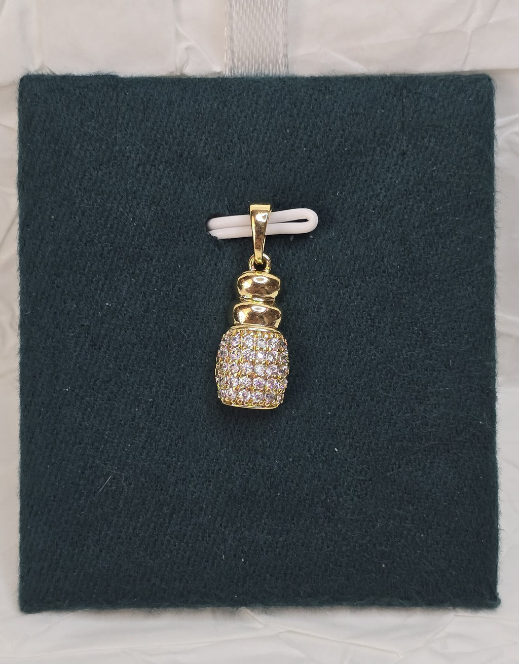 Golden Luxe Barrel 14K Gold‑Plated Jewelry Set