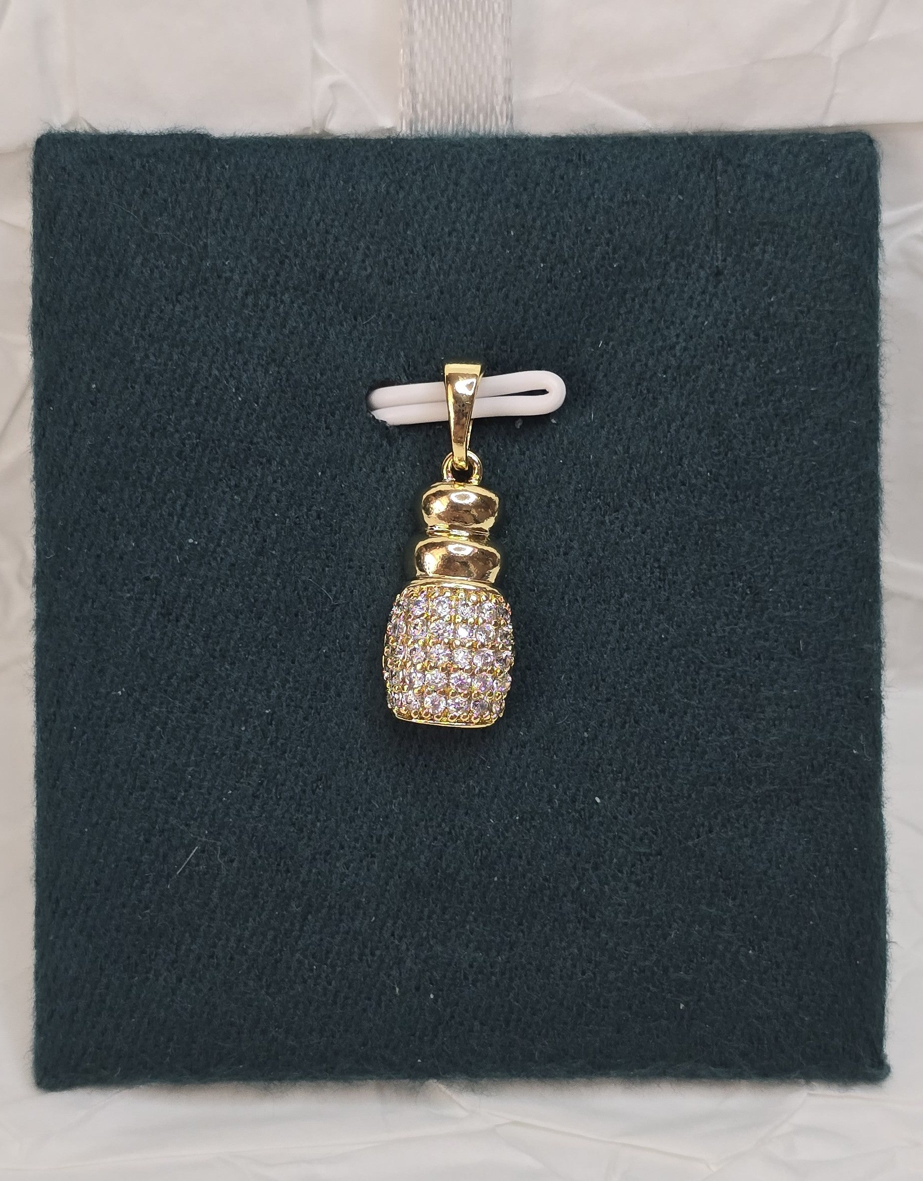 Golden Luxe Barrel 14K Gold‑Plated Jewelry Set
